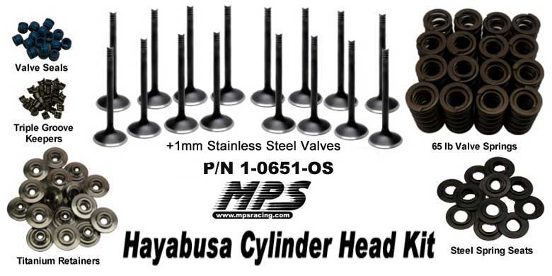 MPS Hayabusa Cylinder Head Kit