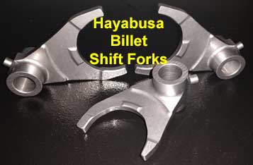 MRP Billet Shift Forks Hayabusa