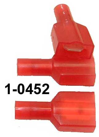 MPS Male Spade Connector, Insulated 22-16 AWG