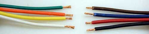MPS Wire 18 Gauge Yellow Per Foot