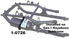 MPS Bottle Bracket for Gen I Hayabusa Subframe