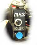 MPS Holeshot Button Installed