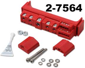 MSD Stand Alone Solid State Relay Kit -  4 Red