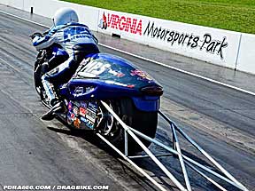 Billy Vose in new leathers